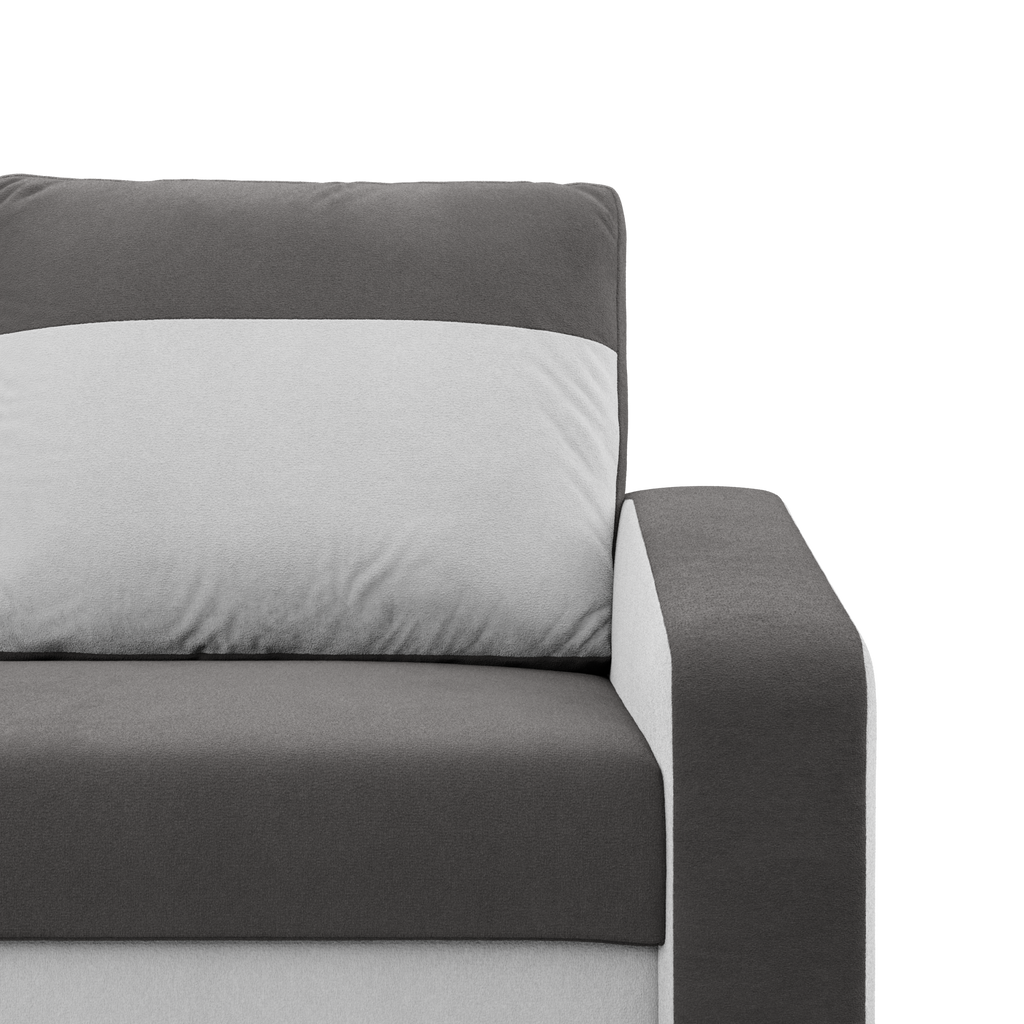 Sofa ORION , Kolor - SZARY + BIAŁY