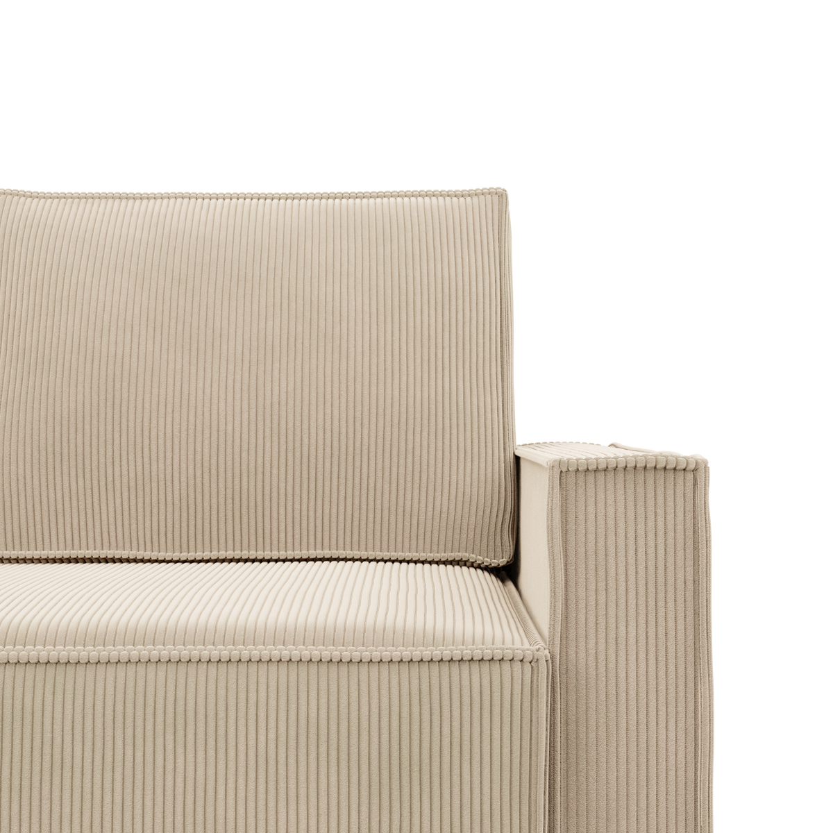 Kanapa NOTO , Kolor - BEŻOWY - Poso 100