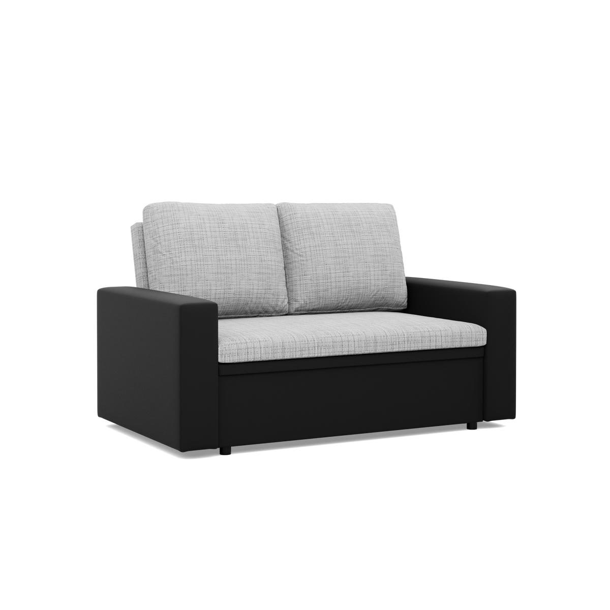 Sofa LUNA , Kolor - SZARY + CZARNY