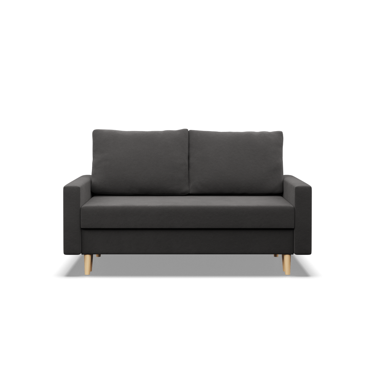 Sofa BLANK , Rodzaj tkaniny - I grupa, Wypełnienie - Piankowe, Kolor - SZARY