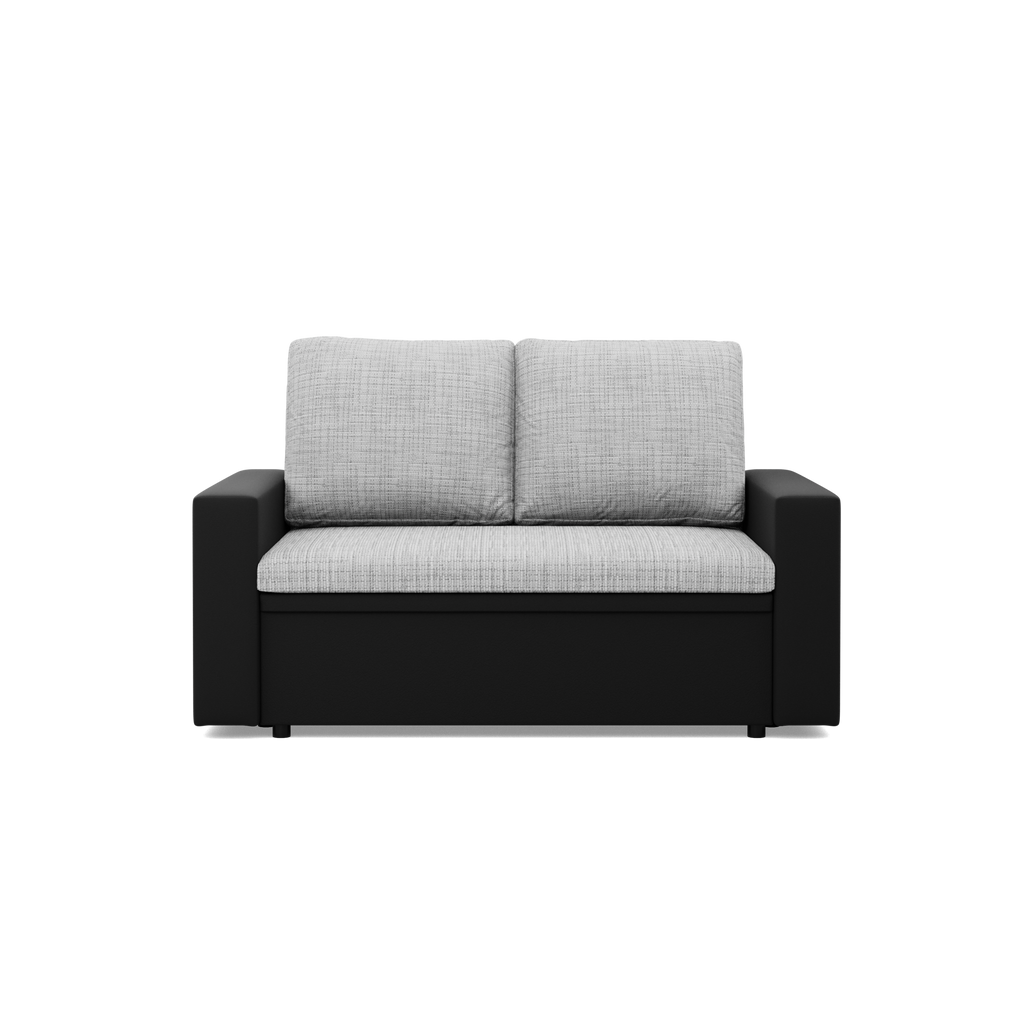 Sofa LUNA , Kolor - SZARY + CZARNY