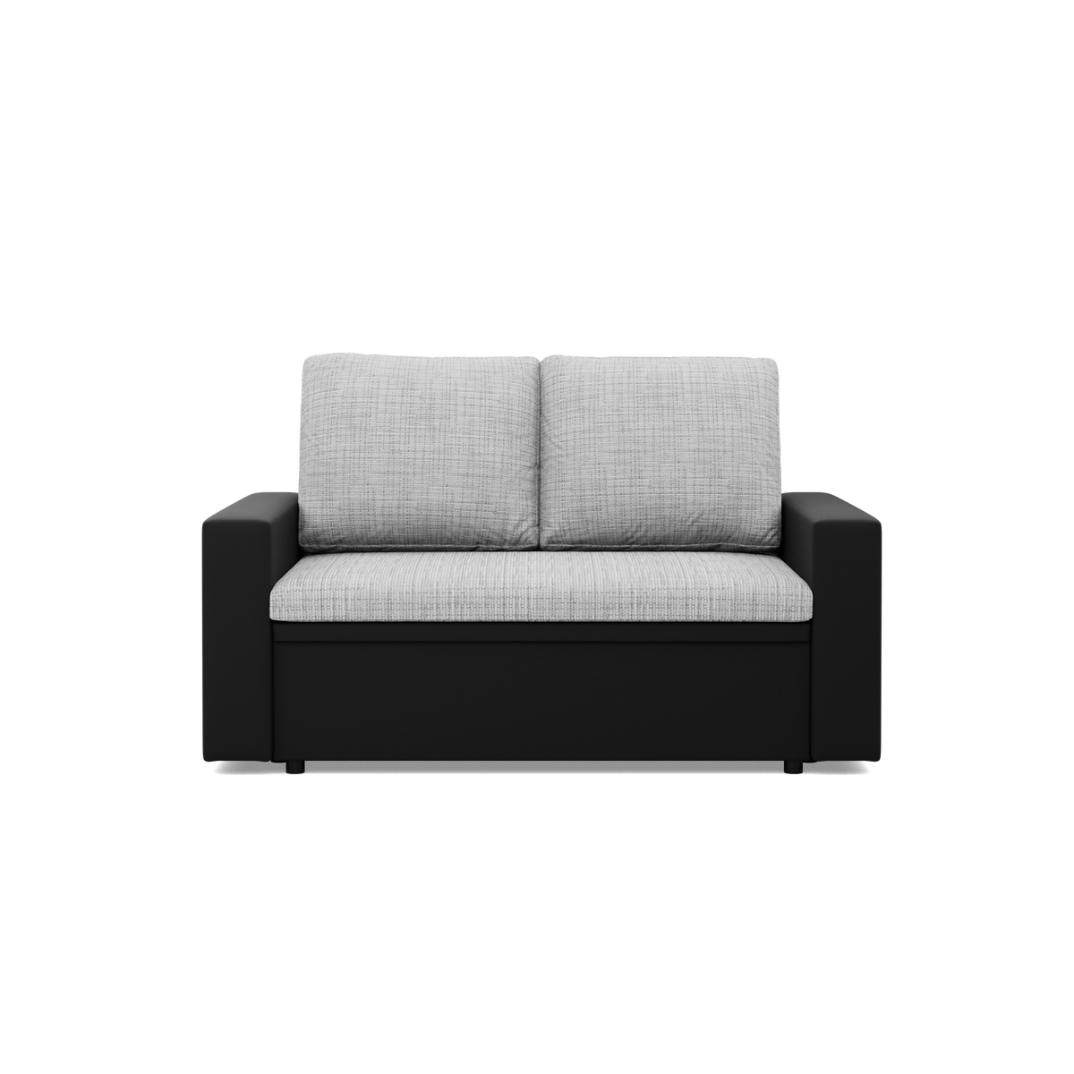 Sofa LUNA , Kolor - SZARY + CZARNY