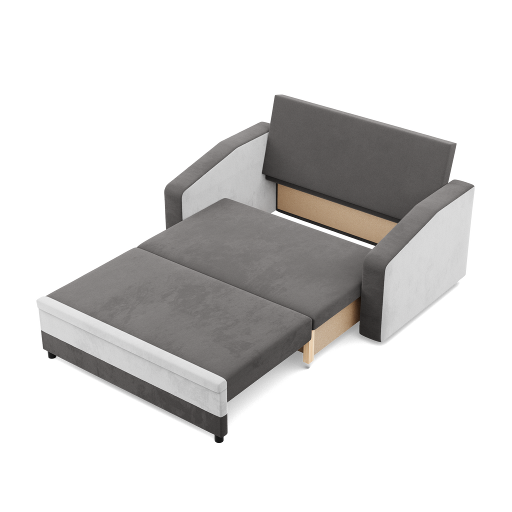 Sofa ORION , Kolor - SZARY + BIAŁY