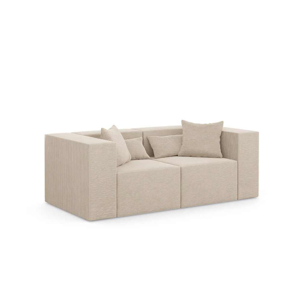 Sofa NOVA, Kolor: BEŻOWY - Poso 100