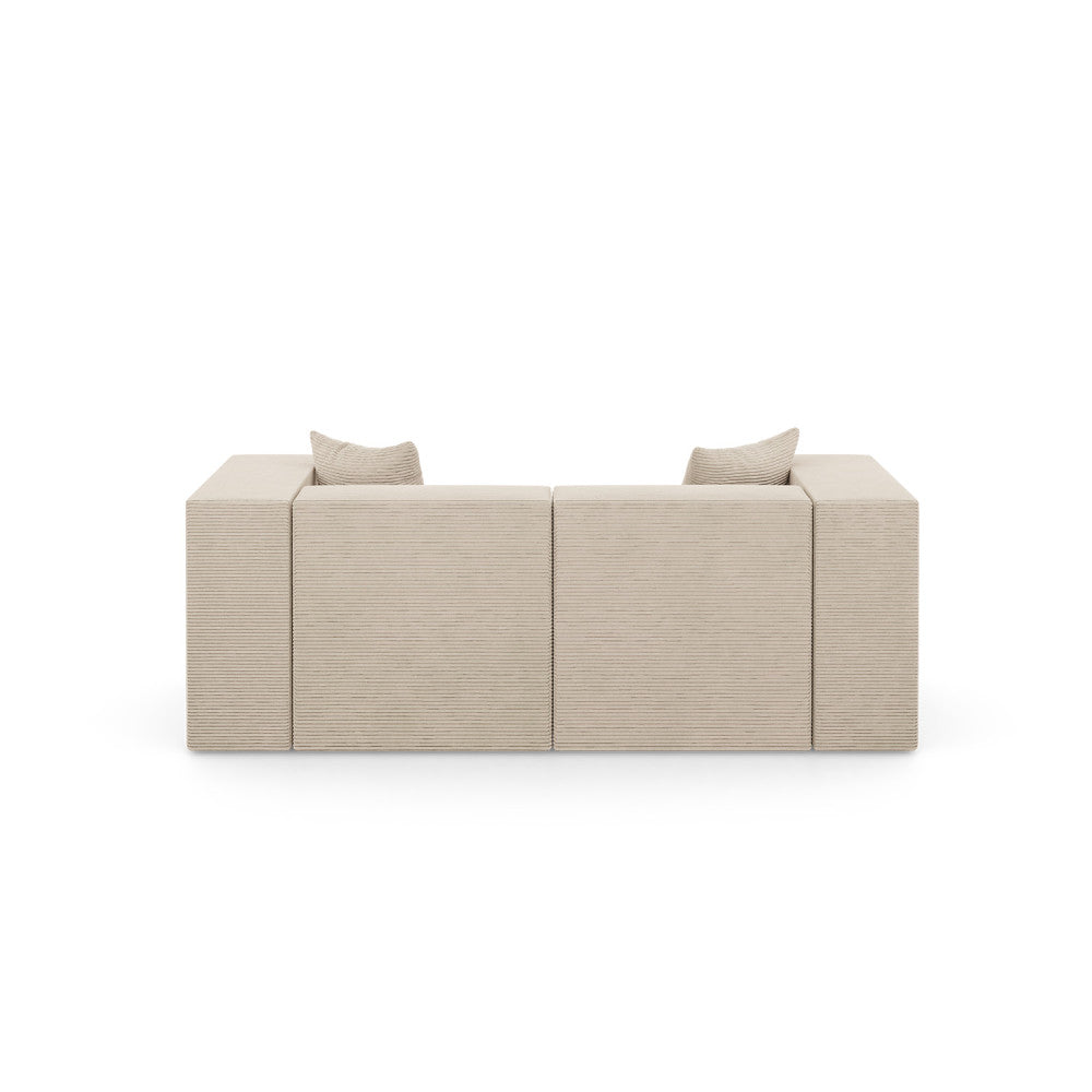 Sofa NOVA, Kolor: BEŻOWY - Poso 100