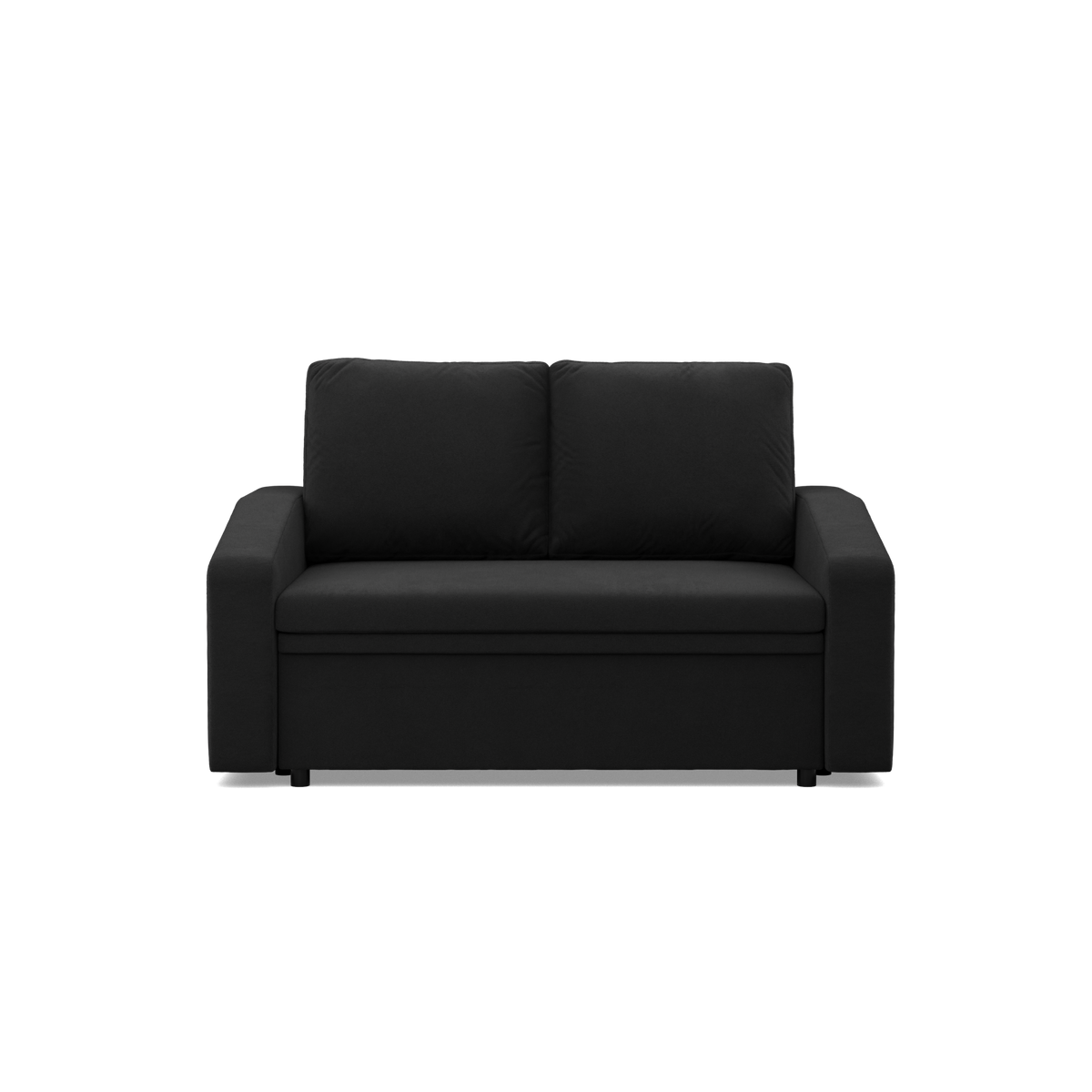 Sofa NEO Mikro , Kolor - CZARNY, Rodzaj podłokietnika - Skośny