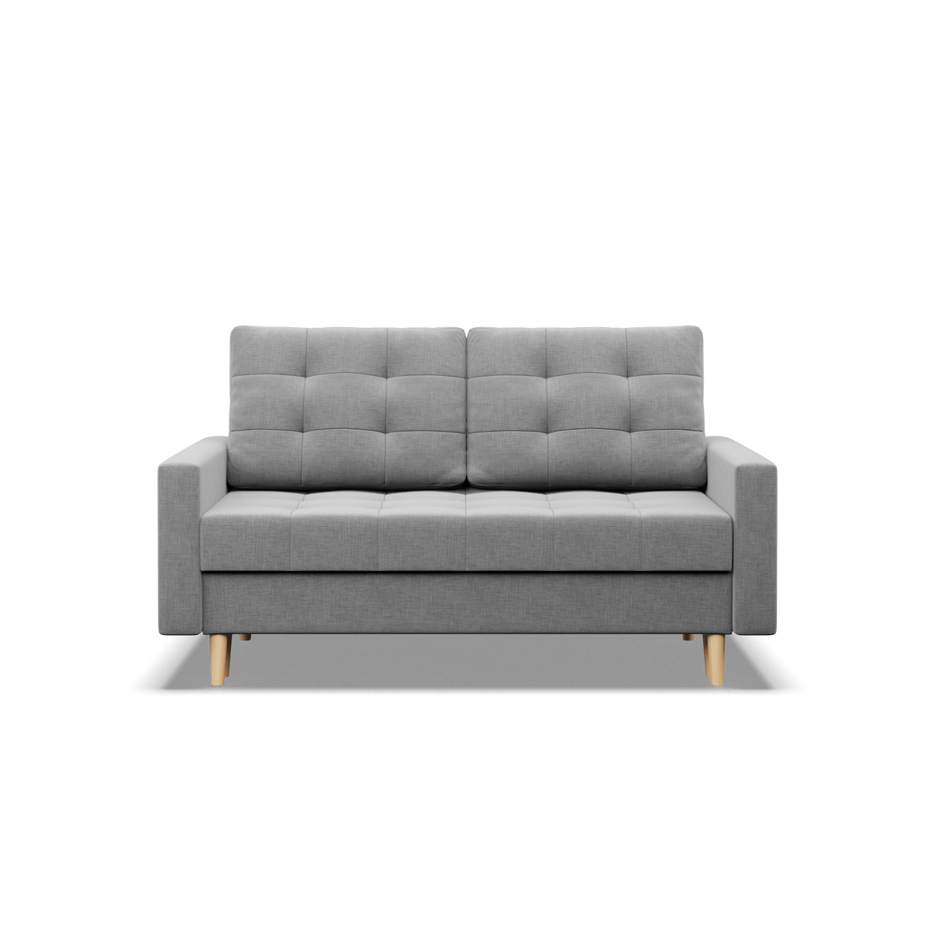 Sofa ELMA , Wypełnienie - Sprężynowe, Kolor - SZARY