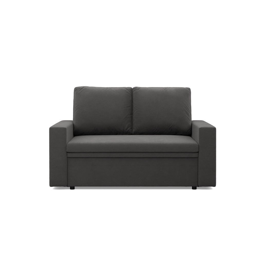 Sofa NEO Mikro , Kolor - SZARY, Rodzaj podłokietnika - Prosty