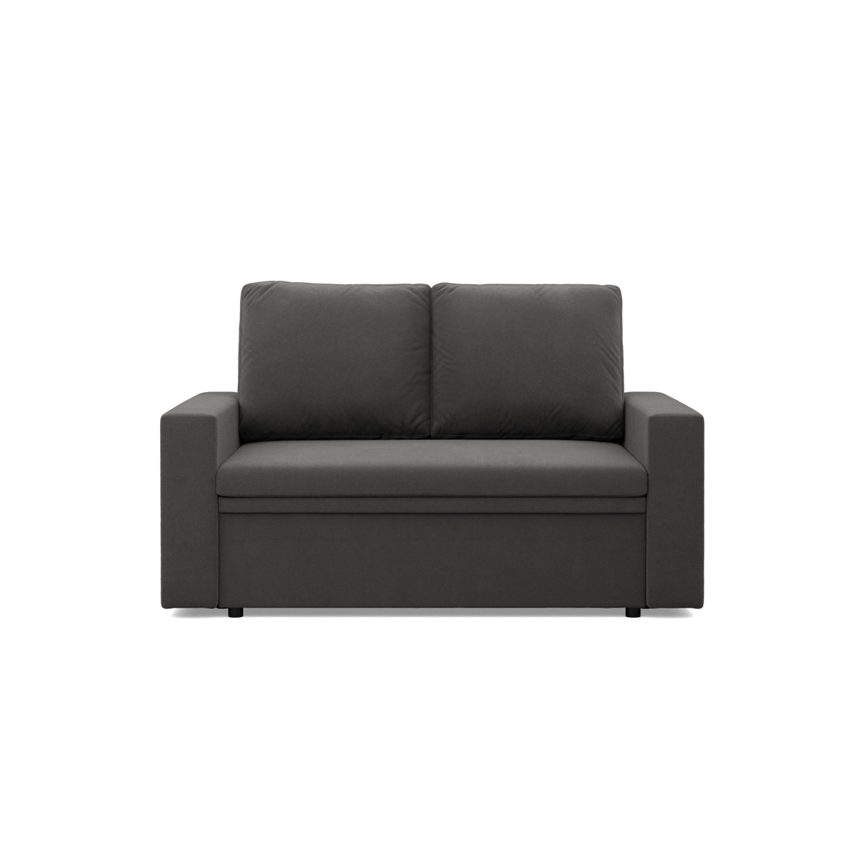 Sofa NEO Mikro , Kolor - SZARY, Rodzaj podłokietnika - Prosty