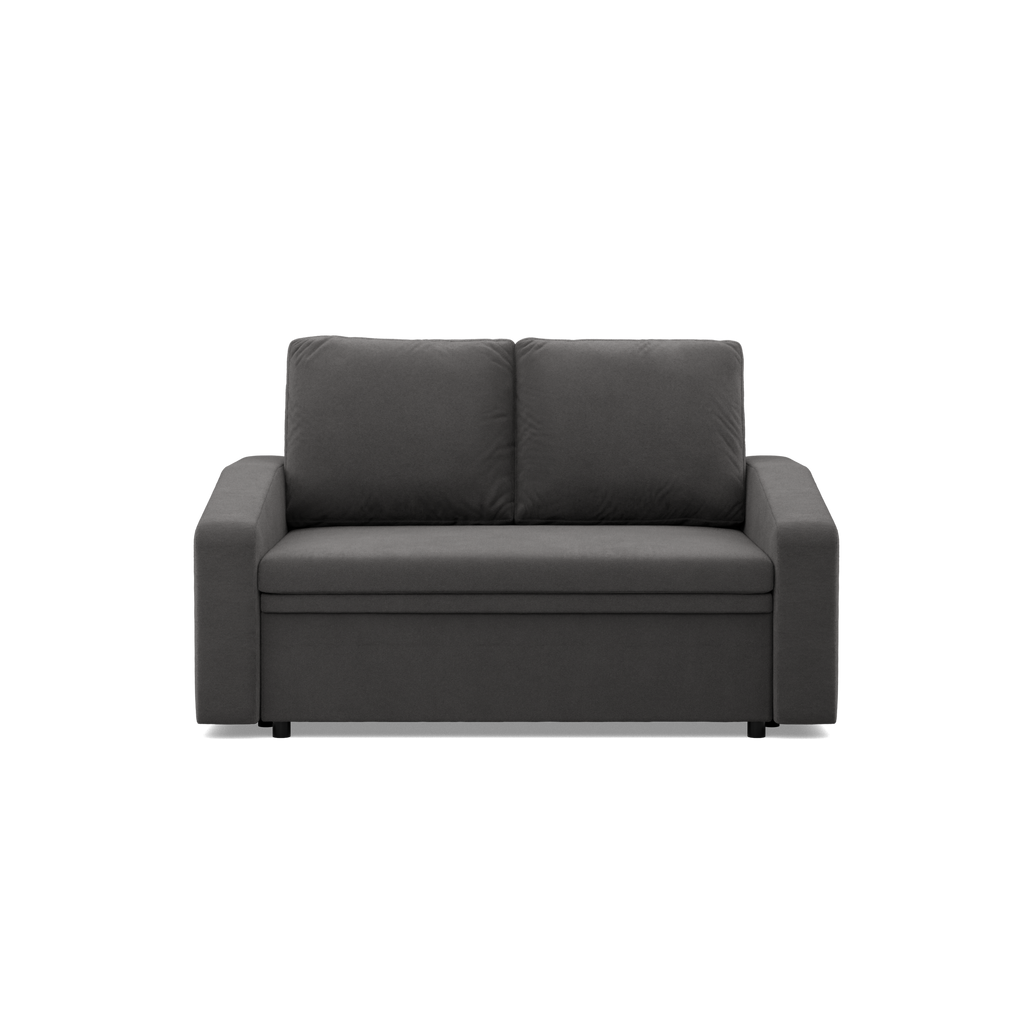 Sofa NEO Mikro , Kolor - SZARY, Rodzaj podłokietnika - Skośny