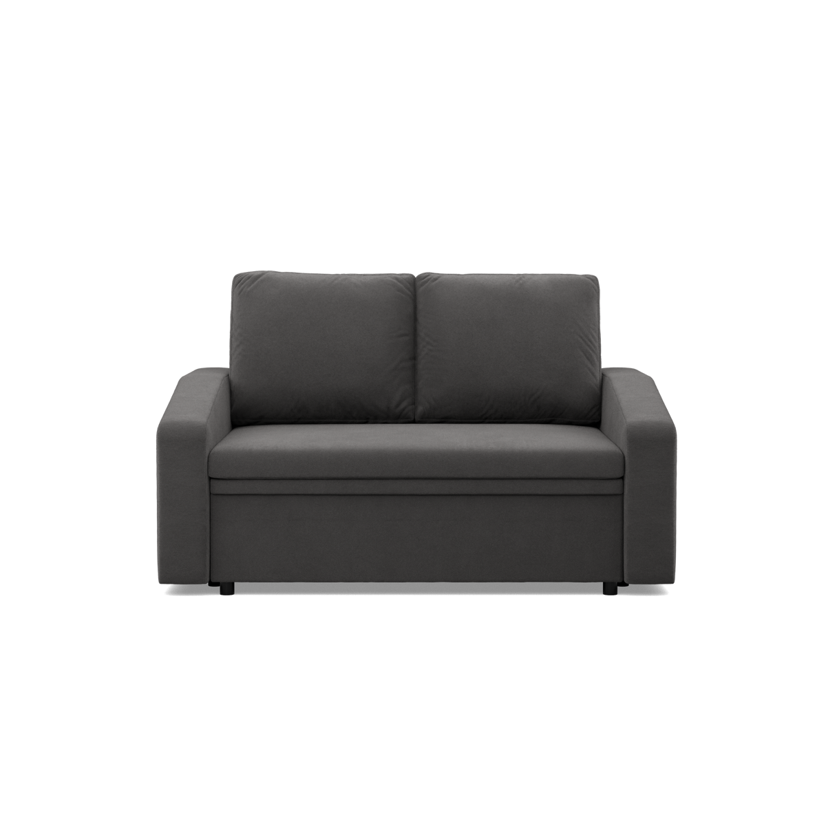 Sofa NEO Mikro , Kolor - SZARY, Rodzaj podłokietnika - Skośny