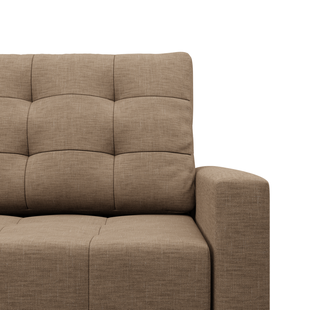 Sofa ELMA , Wypełnienie - Piankowe, Kolor - CAPPUCCINO