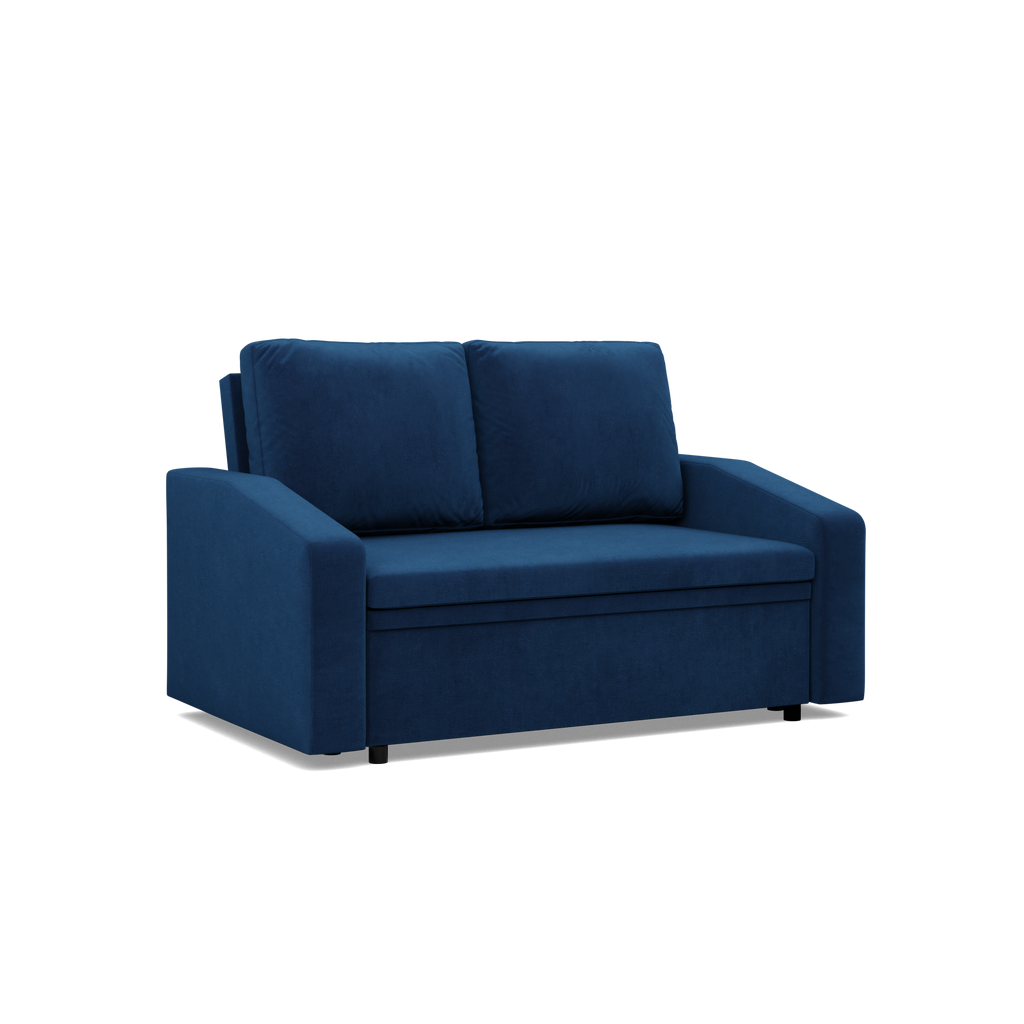 Sofa NEO Kronos , Kolor -  GRANATOWY, Rodzaj podłokietnika - Skośny