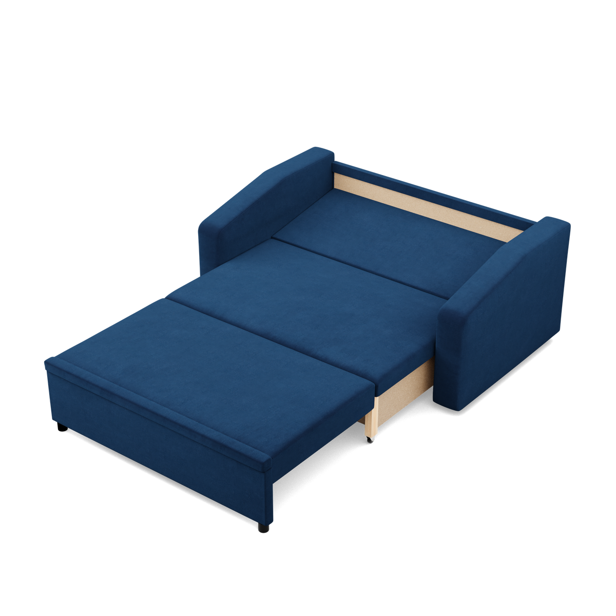 Sofa NEO Kronos , Kolor -  GRANATOWY, Rodzaj podłokietnika - Skośny
