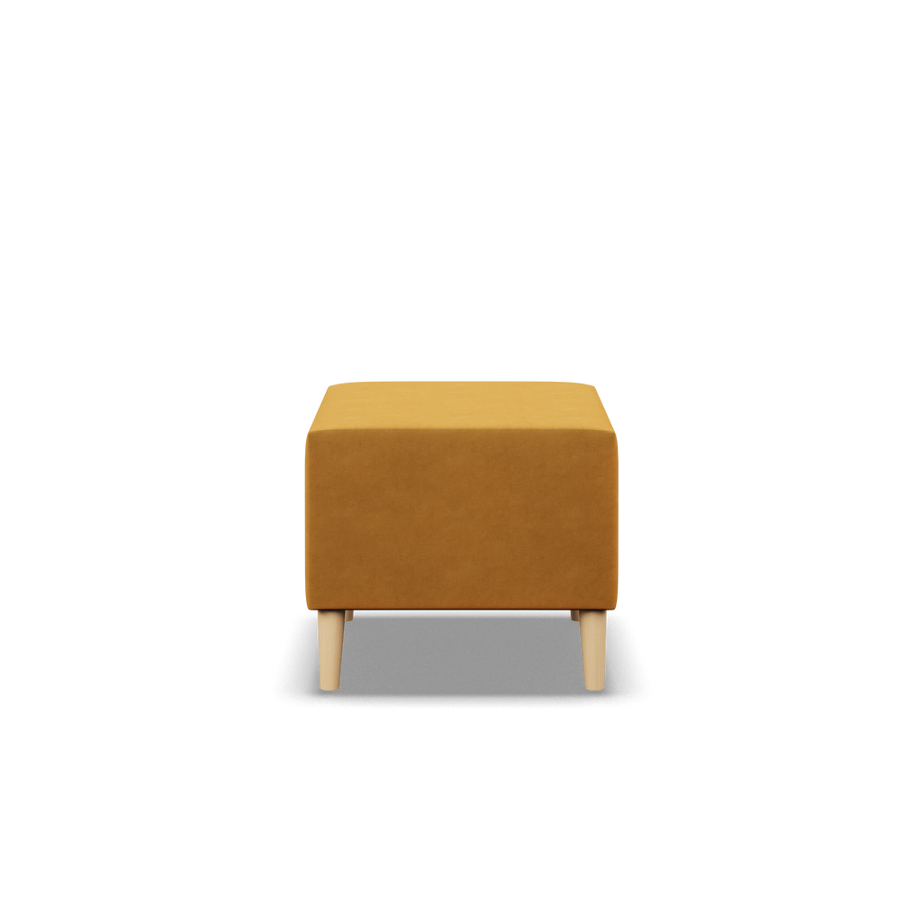 Pufa BLANK , Rodzaj tkaniny - II grupa, Kolor - ŻÓŁTY, Wymiar - 50x50