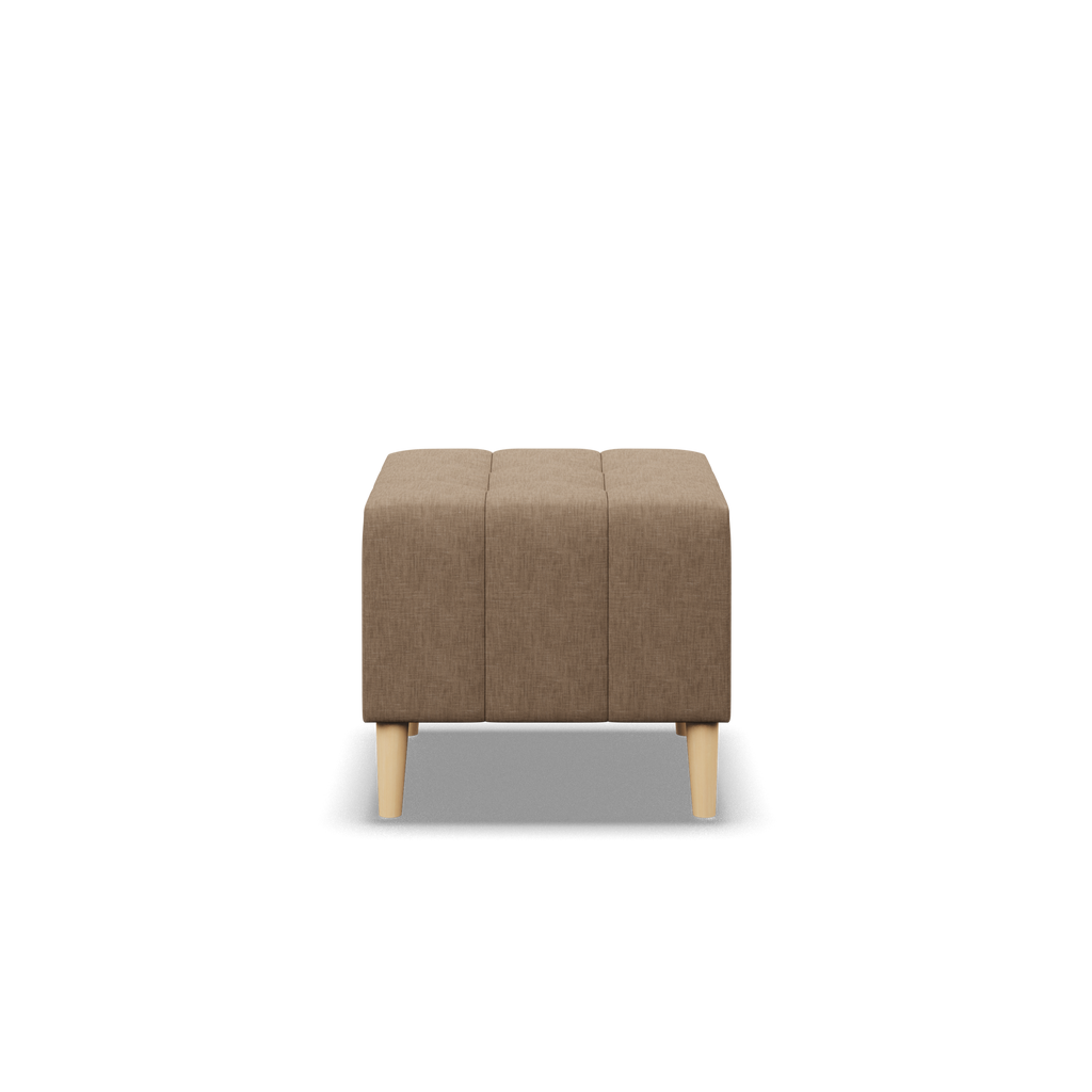 Pufa ELMA , Kolor - CAPPUCCINO, Wymiar - 50x50