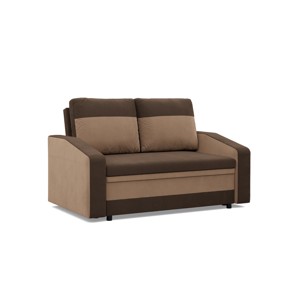 Sofa ORION , Kolor - BRĄZ + CAPPUCCINO