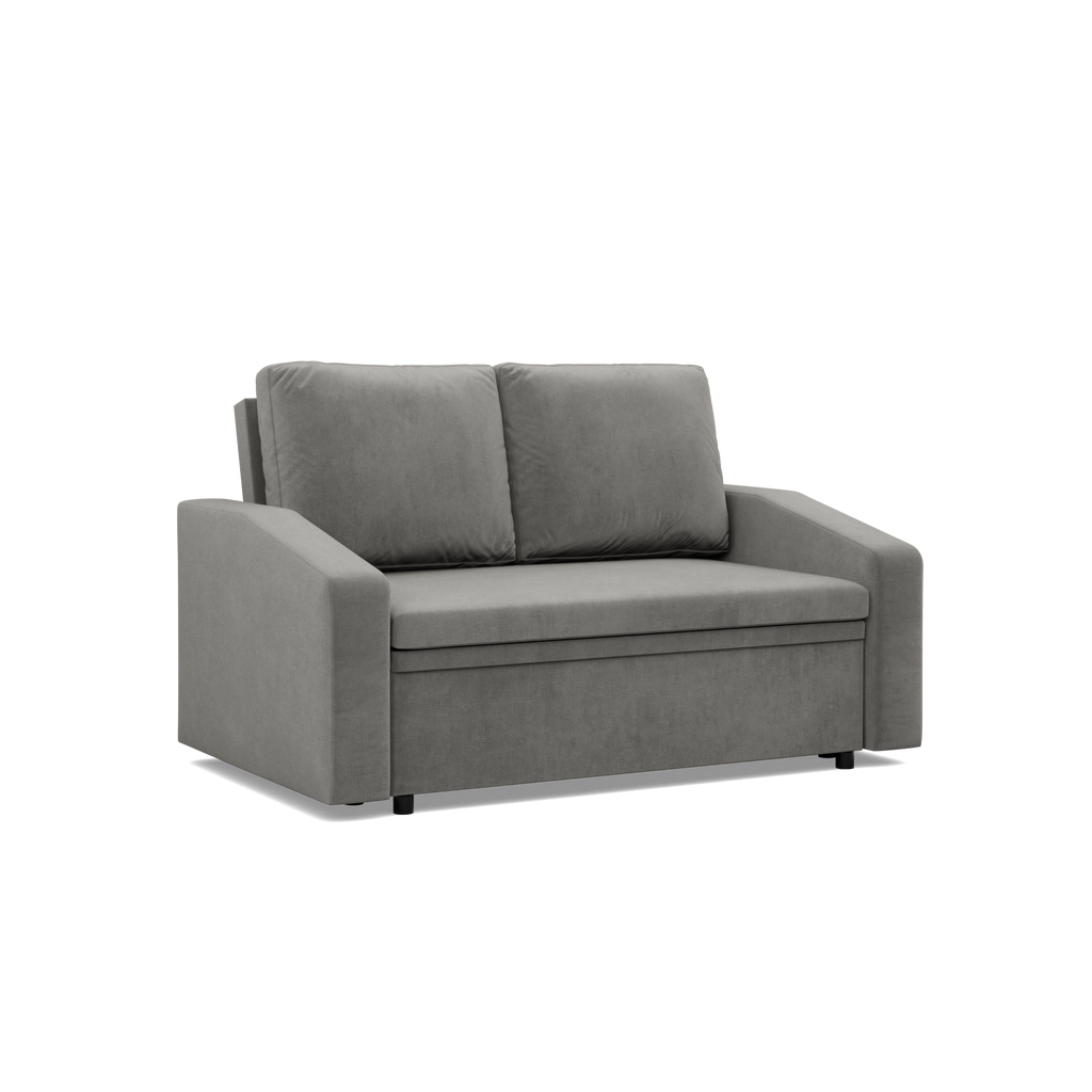 Sofa NEO Kronos , Kolor -  JASNY SZARY, Rodzaj podłokietnika - Skośny