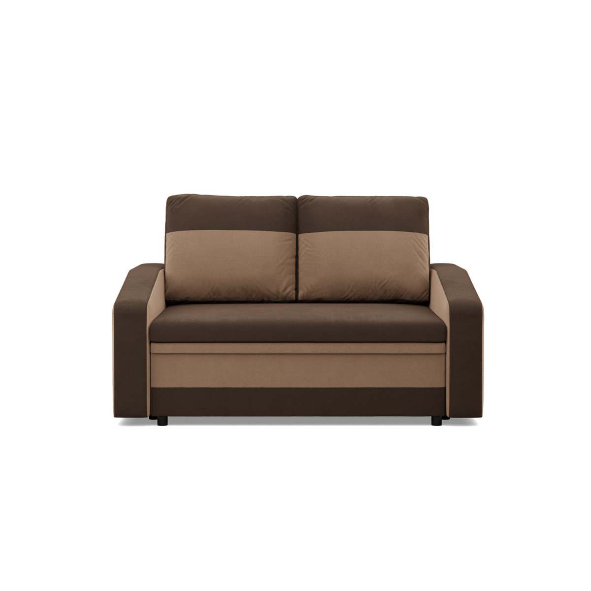Sofa ORION , Kolor - BRĄZ + CAPPUCCINO
