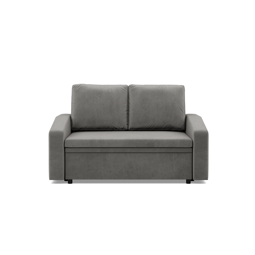 Sofa NEO Kronos , Kolor -  JASNY SZARY, Rodzaj podłokietnika - Skośny
