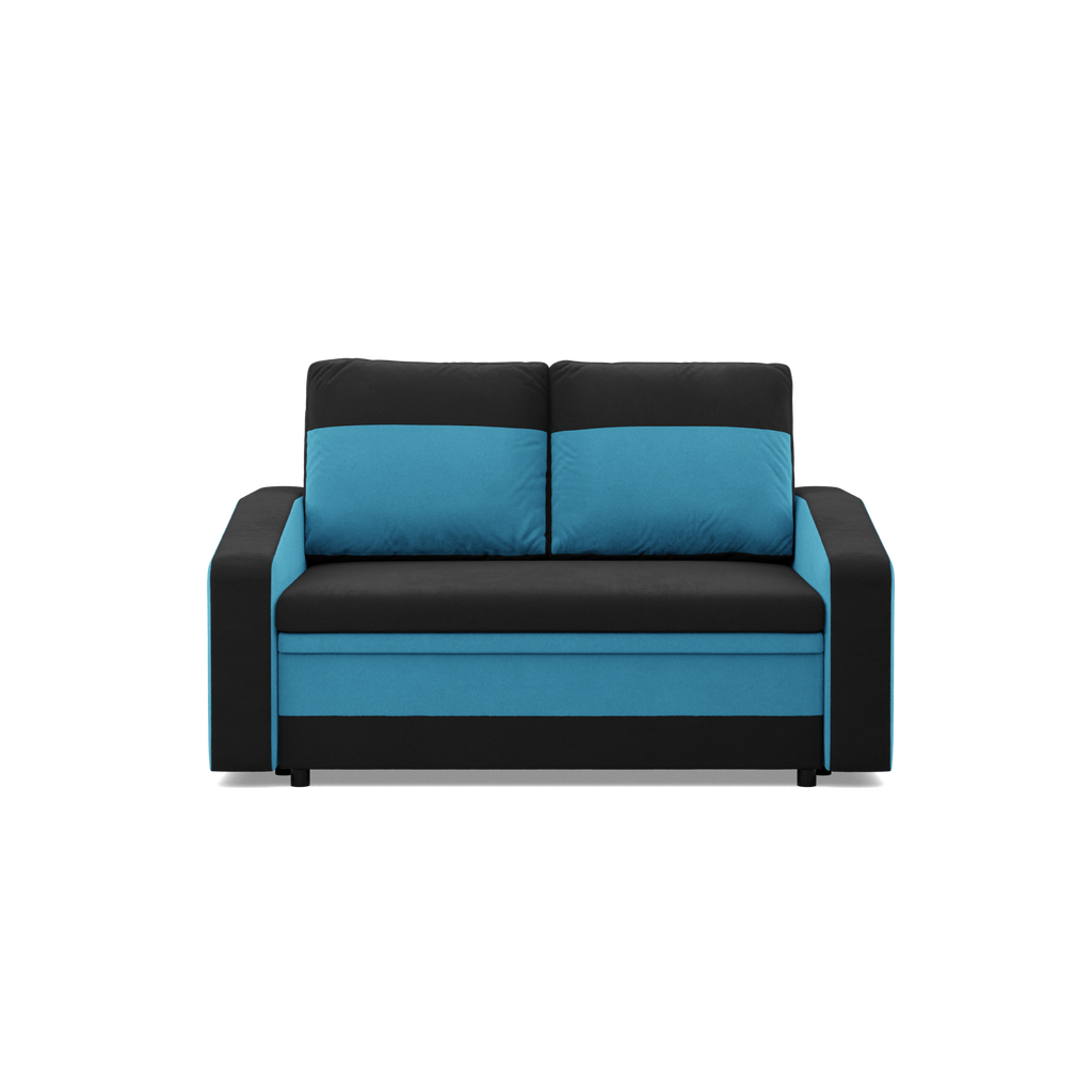 Sofa ORION , Kolor - CZARNY + TURKUS