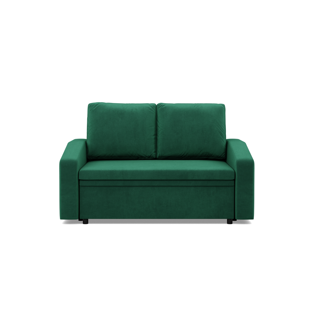 Sofa NEO Kronos , Kolor - BUTELKOWA ZIELEŃ, Rodzaj podłokietnika - Skośny