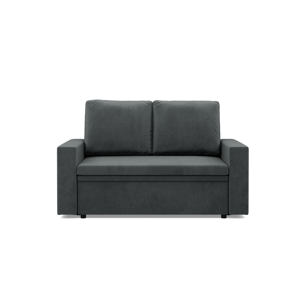 Sofa NEO Kronos , Kolor -  CIEMNY SZARY, Rodzaj podłokietnika - Prosty
