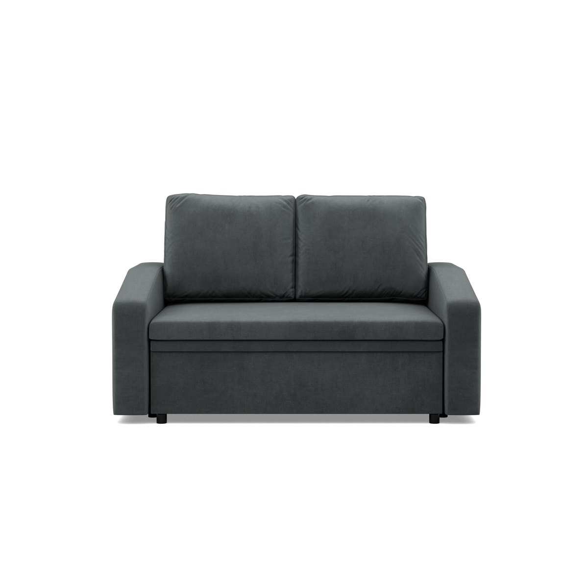 Sofa NEO Kronos , Kolor -  CIEMNY SZARY, Rodzaj podłokietnika - Skośny
