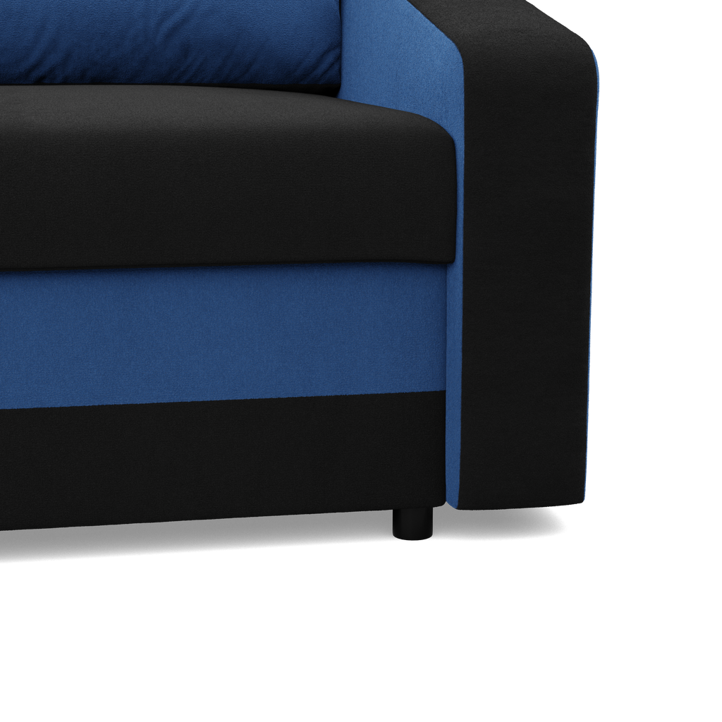 Sofa ORION , Kolor - CZARNY + ATRAMENTOWY