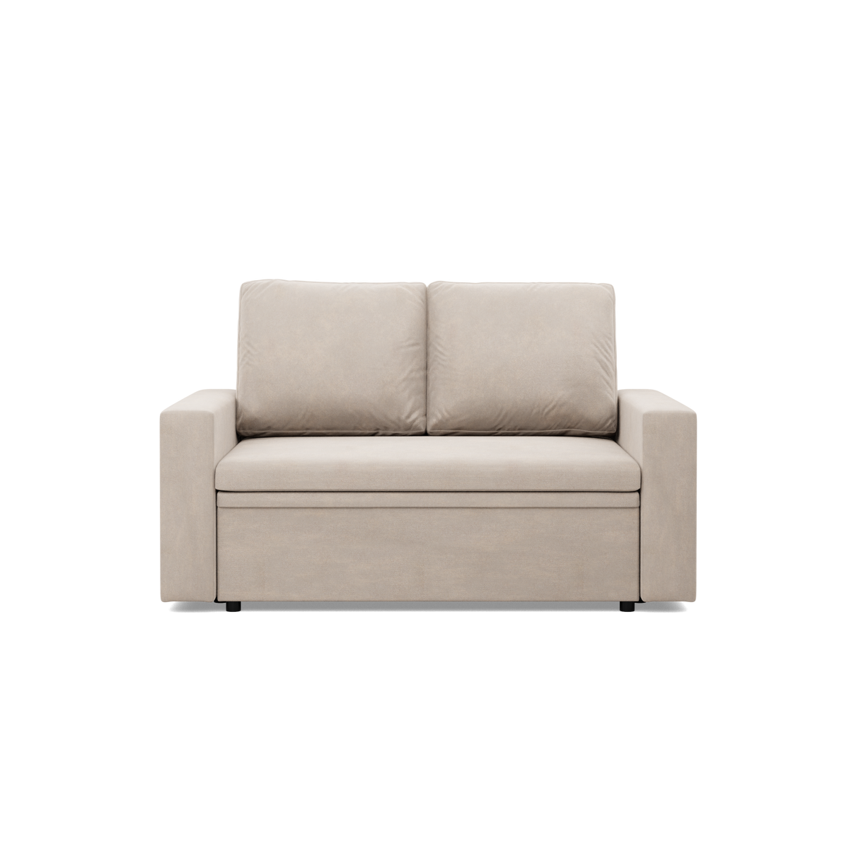 Sofa NEO Kronos , Kolor - BEŻOWY, Rodzaj podłokietnika - Prosty