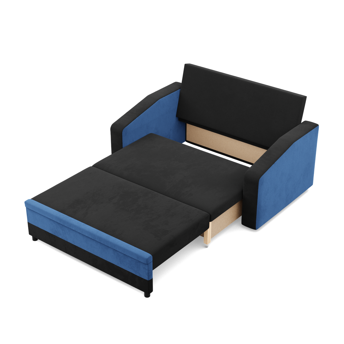 Sofa ORION , Kolor - CZARNY + ATRAMENTOWY