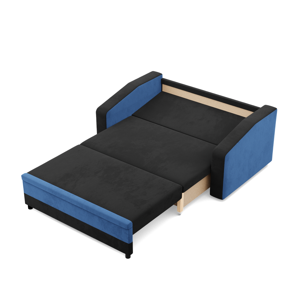 Sofa ORION , Kolor - CZARNY + ATRAMENTOWY