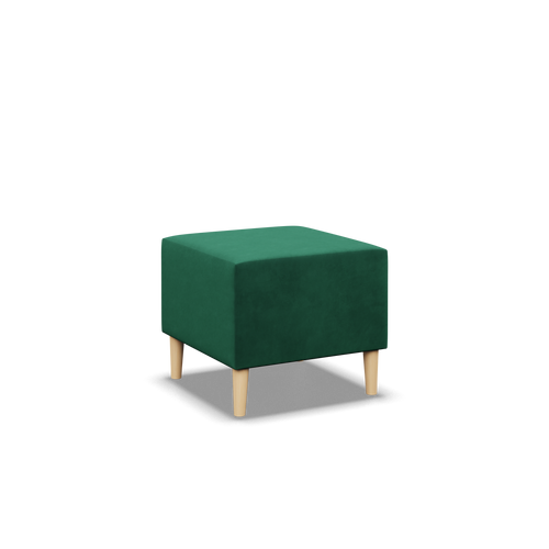 Pufa BLANK , Rodzaj tkaniny - II grupa, Kolor - BUTELKOWA ZIELEŃ, Wymiar - 50x50