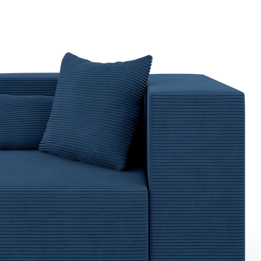 Sofa NOVA, Kolor: GRANATOWY - Poso 005