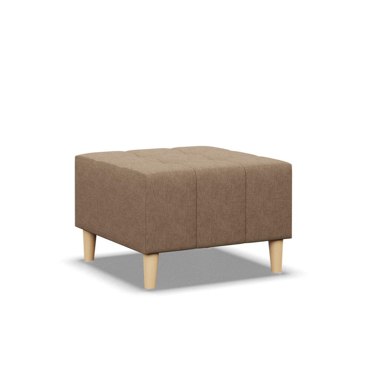 Pufa ELMA , Kolor - CAPPUCCINO, Wymiar - 70x70
